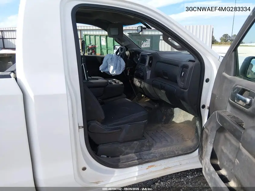 2021 CHEVROLET SILVERADO VIN 3GCNWAEF4MG283334 — фото 5