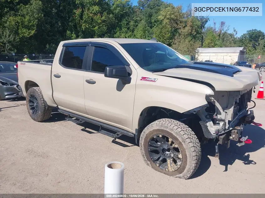 CHEVROLET SILVERADO 2022, VIN 3GCPDCEK1NG677432