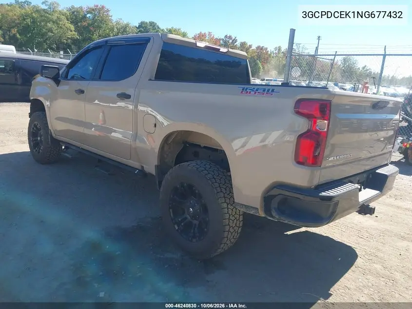2022 CHEVROLET SILVERADO VIN 3GCPDCEK1NG677432 — фото 3