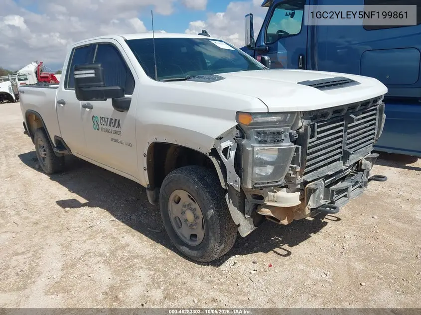 CHEVROLET SILVERADO 2022, VIN 1GC2YLEY5NF199861