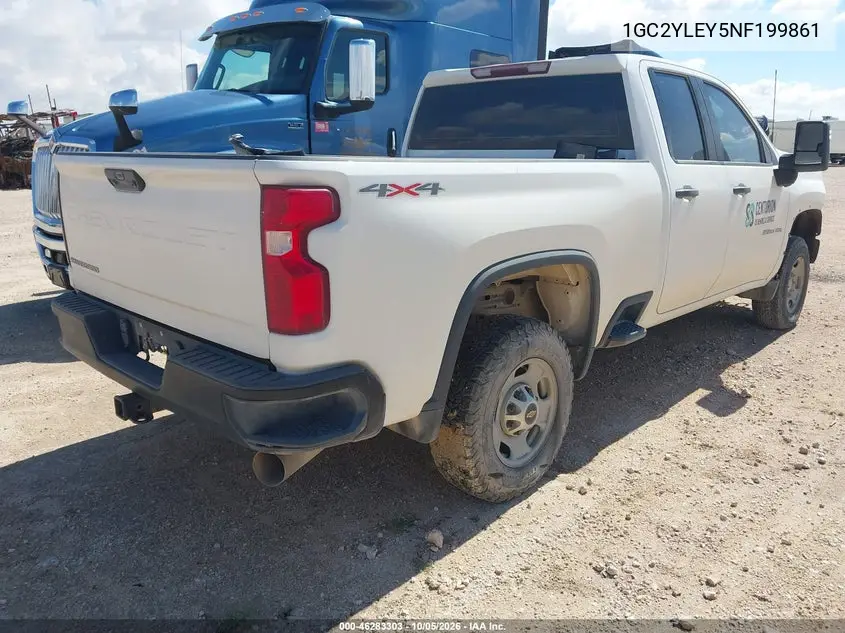 2022 CHEVROLET SILVERADO VIN 1GC2YLEY5NF199861 — фото 4