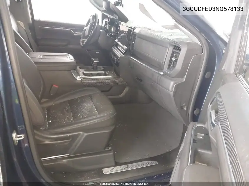 2022 CHEVROLET SILVERADO VIN 3GCUDFED3NG578133 — фото 5