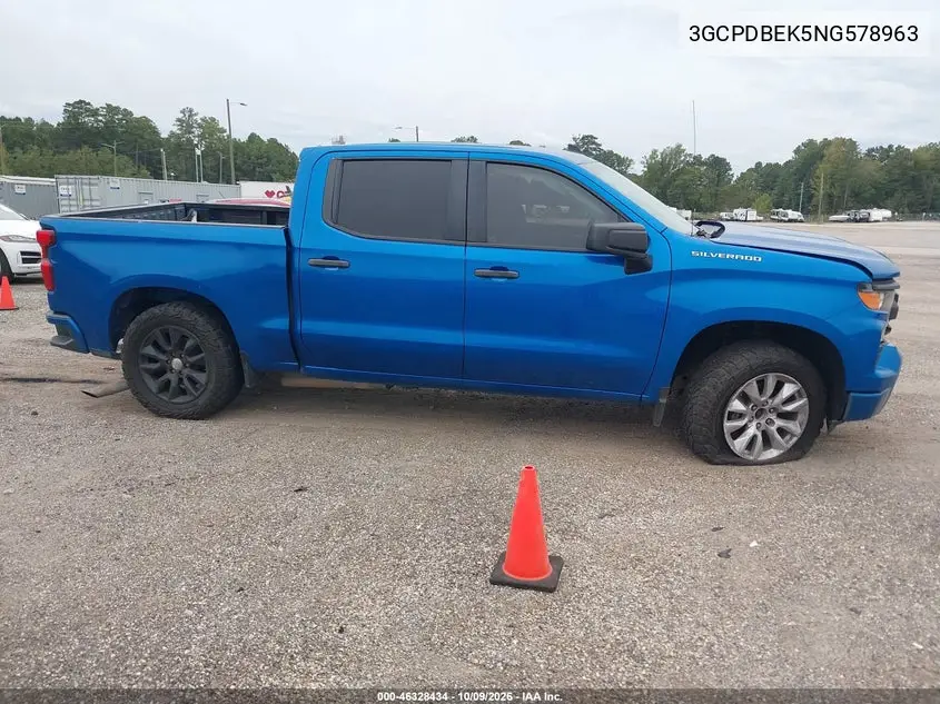2022 CHEVROLET SILVERADO VIN 3GCPDBEK5NG578963 — фото 12