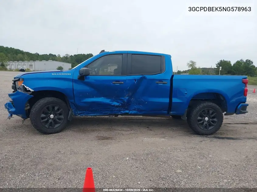 2022 CHEVROLET SILVERADO VIN 3GCPDBEK5NG578963 — фото 13