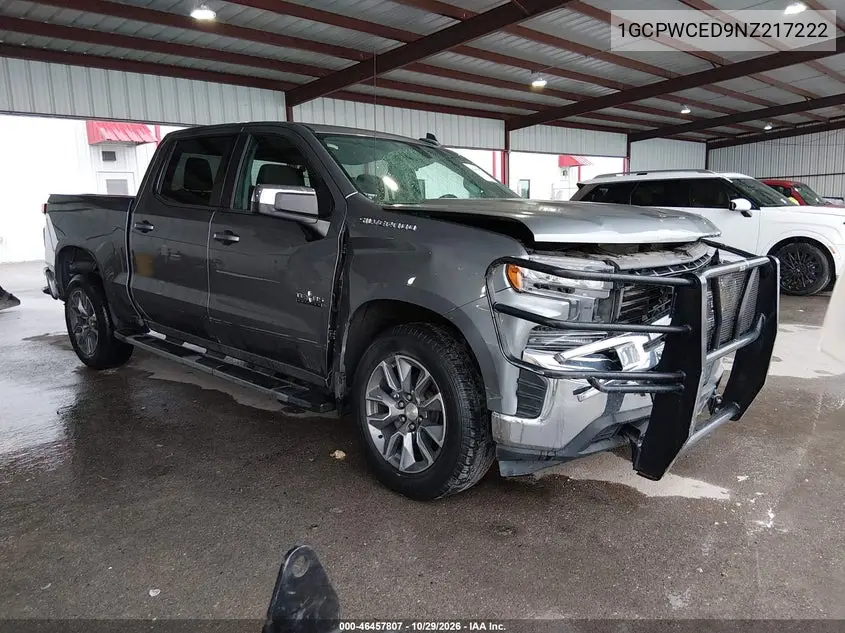 CHEVROLET SILVERADO 2022, VIN 1GCPWCED9NZ217222