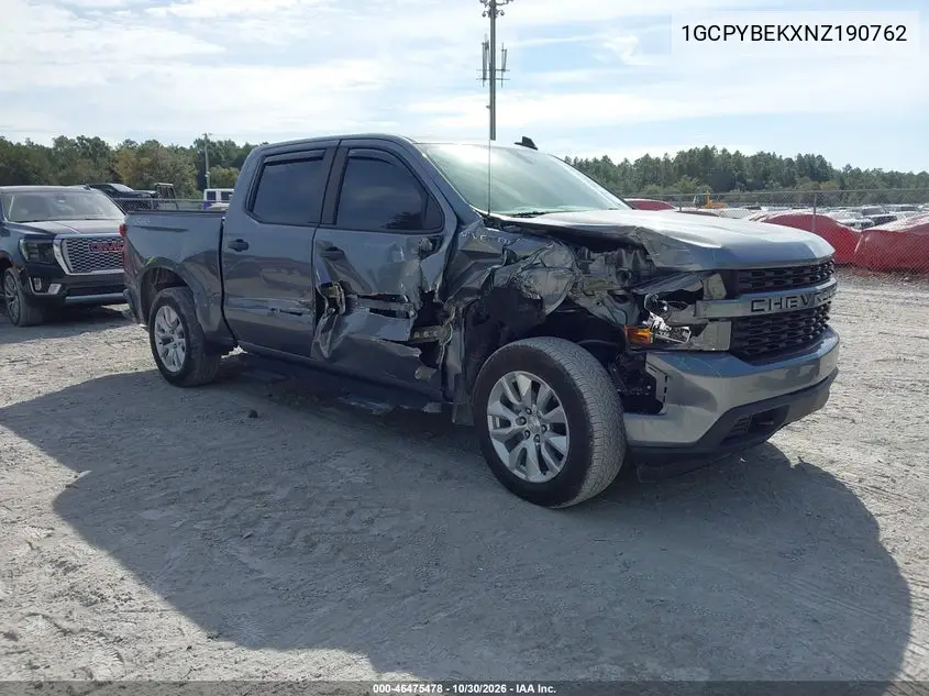 CHEVROLET SILVERADO 2022, VIN 1GCPYBEKXNZ190762