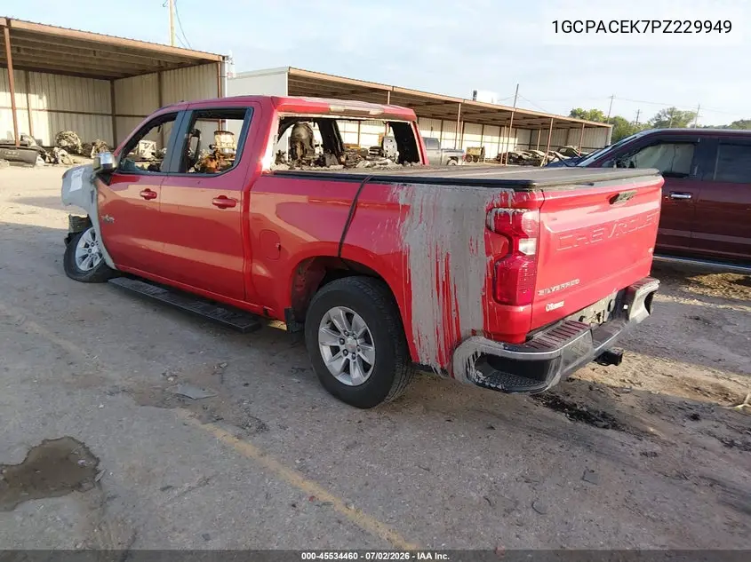 2023 CHEVROLET SILVERADO VIN 1GCPACEK7PZ229949 — фото 3