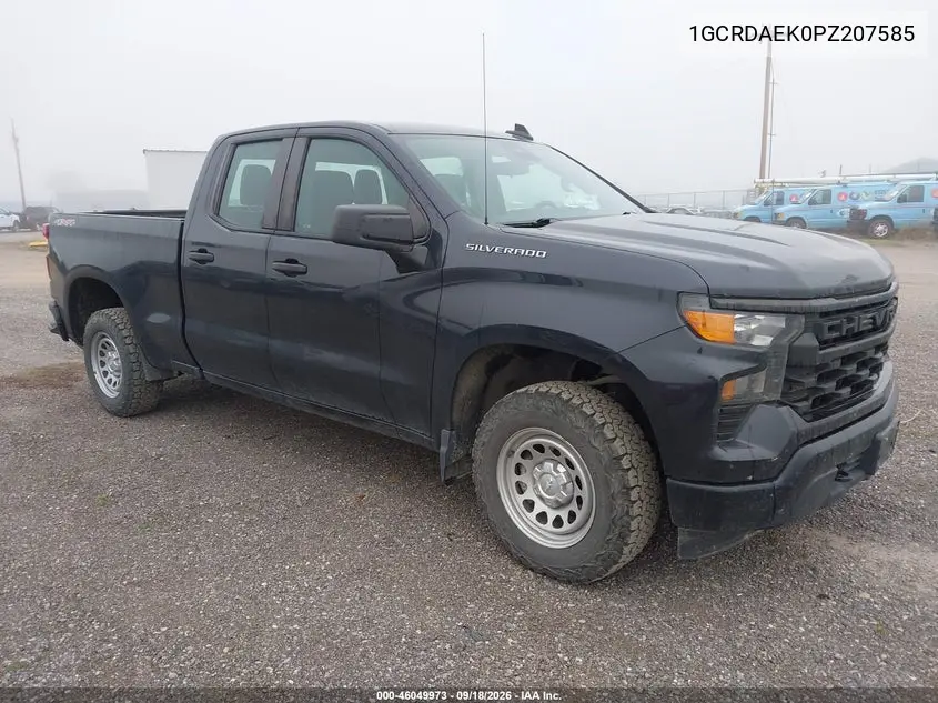 CHEVROLET SILVERADO 2023, VIN 1GCRDAEK0PZ207585