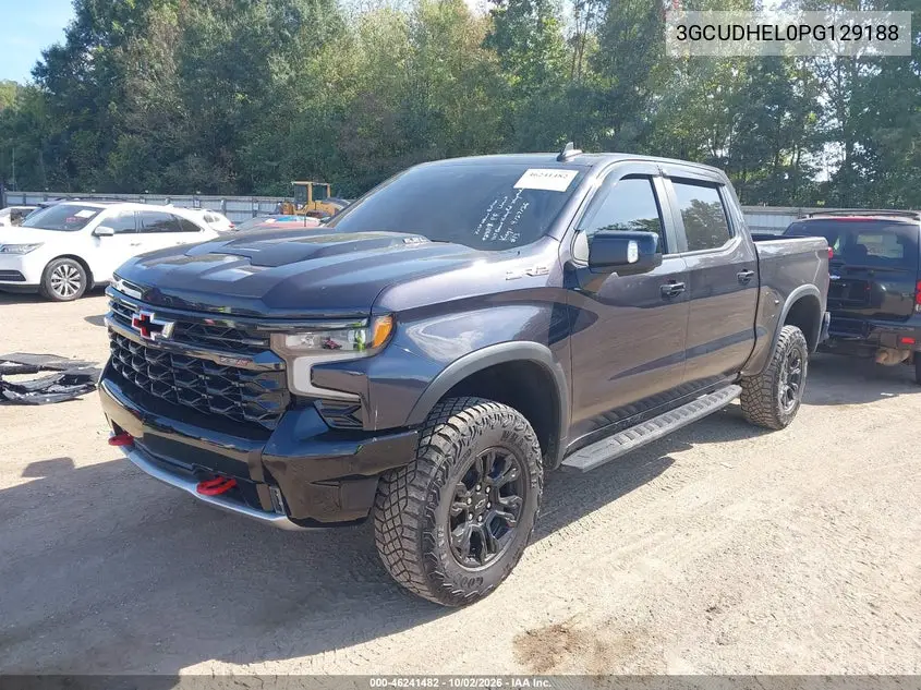 2023 CHEVROLET SILVERADO VIN 3GCUDHEL0PG129188 — фото 2