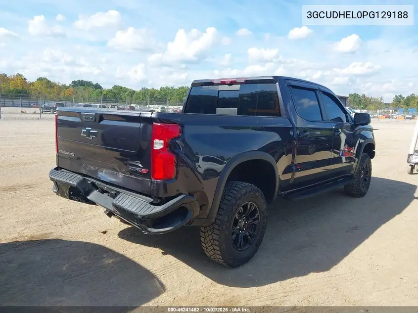 2023 CHEVROLET SILVERADO VIN 3GCUDHEL0PG129188 — фото 4