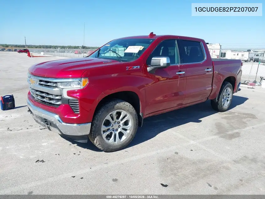 2023 CHEVROLET SILVERADO VIN 1GCUDGE82PZ207007 — фото 2