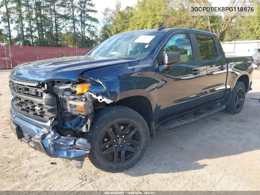 2023 CHEVROLET SILVERADO VIN 3GCPDBEK8PG118876 — фото 2