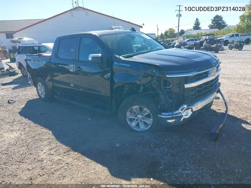 CHEVROLET SILVERADO 2023, VIN 1GCUDDED3PZ314028