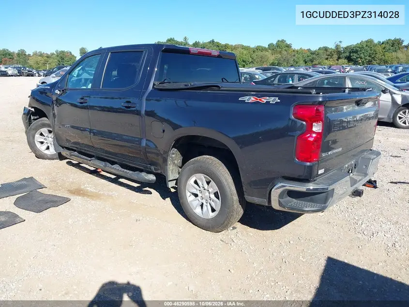 2023 CHEVROLET SILVERADO VIN 1GCUDDED3PZ314028 — фото 3