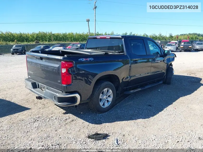 2023 CHEVROLET SILVERADO VIN 1GCUDDED3PZ314028 — фото 4