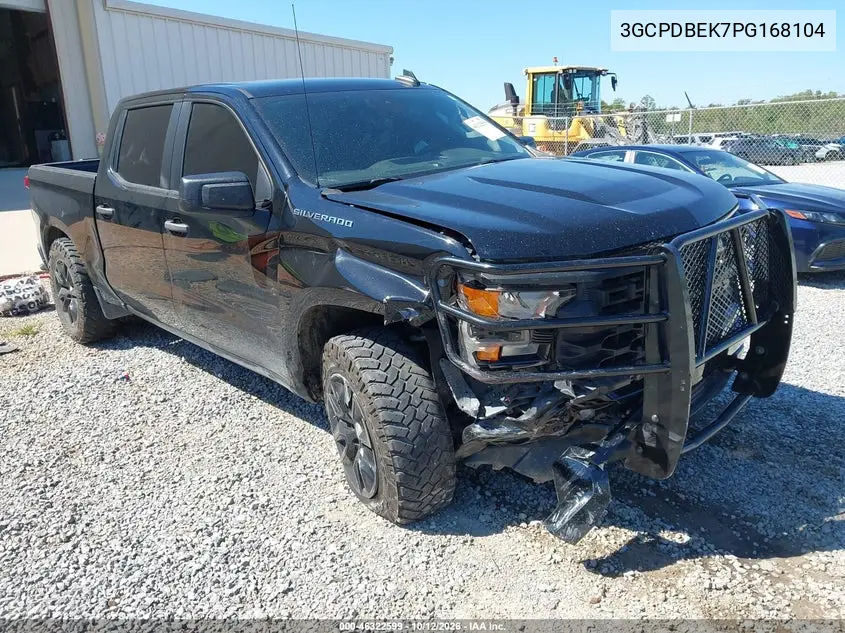 CHEVROLET SILVERADO 2023, VIN 3GCPDBEK7PG168104