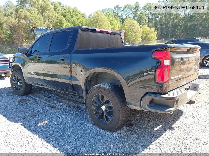 2023 CHEVROLET SILVERADO VIN 3GCPDBEK7PG168104 — фото 3