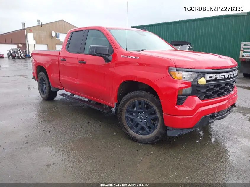 CHEVROLET SILVERADO 2023, VIN 1GCRDBEK2PZ278339