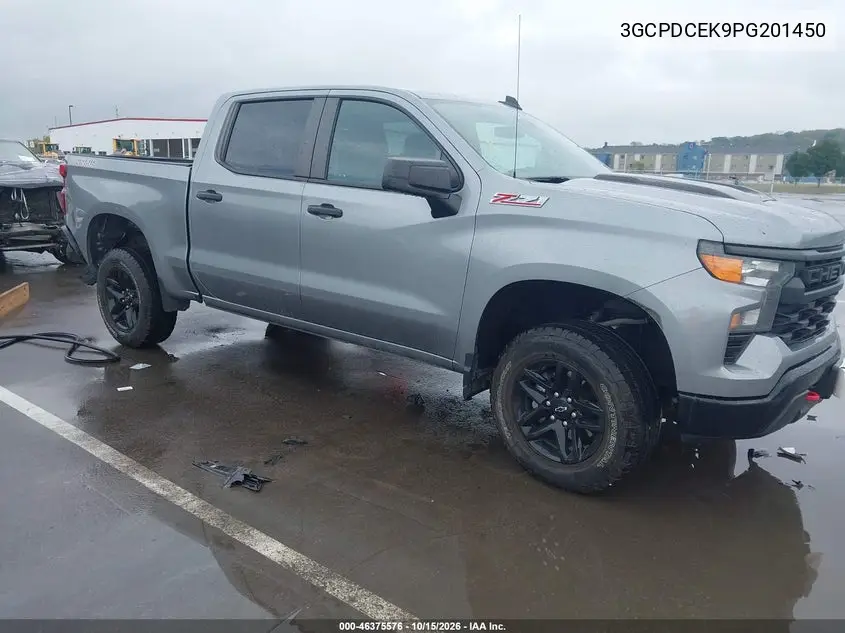 CHEVROLET SILVERADO 2023, VIN 3GCPDCEK9PG201450