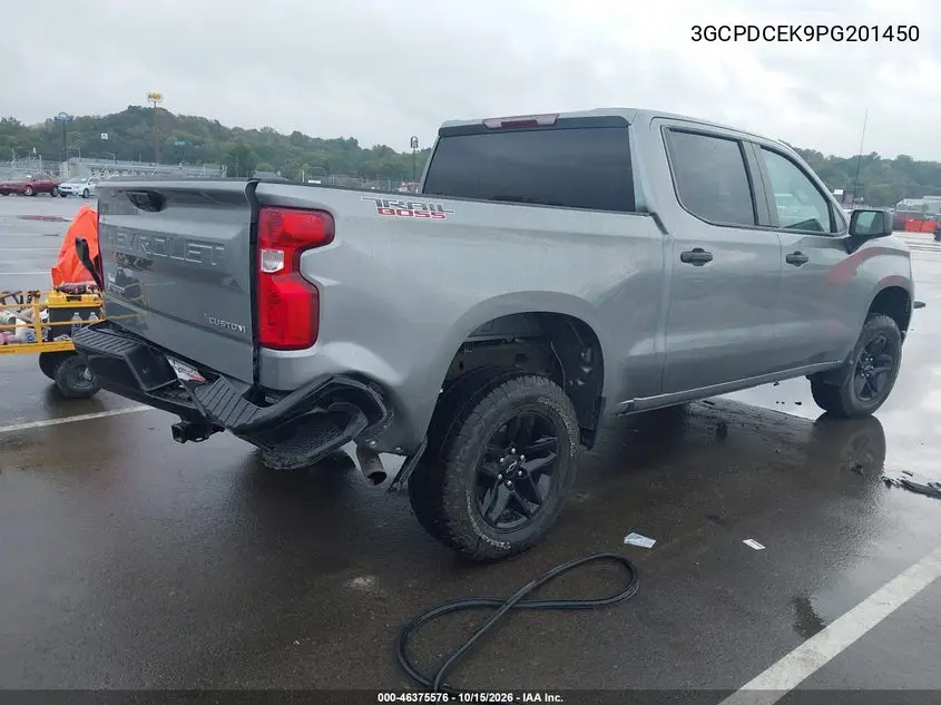 2023 CHEVROLET SILVERADO VIN 3GCPDCEK9PG201450 — фото 4