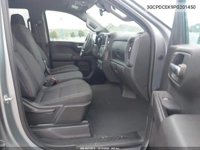 2023 CHEVROLET SILVERADO VIN 3GCPDCEK9PG201450 — фото 5