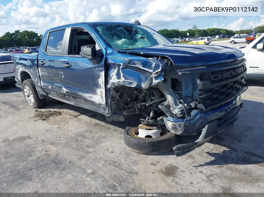 CHEVROLET SILVERADO 2023, VIN 3GCPABEK9PG112142