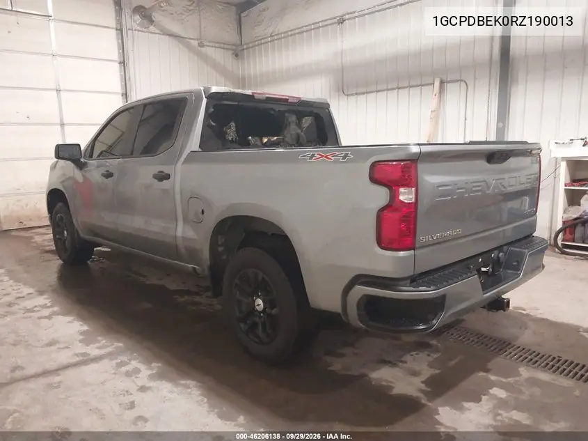 2024 CHEVROLET SILVERADO VIN 1GCPDBEK0RZ190013 — фото 3