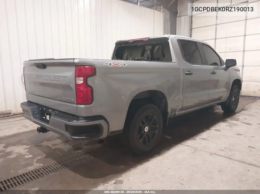 2024 CHEVROLET SILVERADO VIN 1GCPDBEK0RZ190013 — фото 4