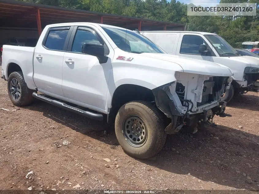 CHEVROLET SILVERADO 2024, VIN 1GCUDEED3RZ401260