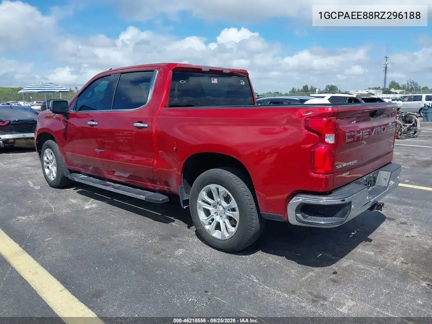 2024 CHEVROLET SILVERADO VIN 1GCPAEE88RZ296188 — фото 3