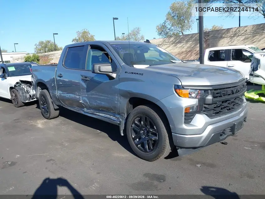 CHEVROLET SILVERADO 2024, VIN 1GCPABEK2RZ244114