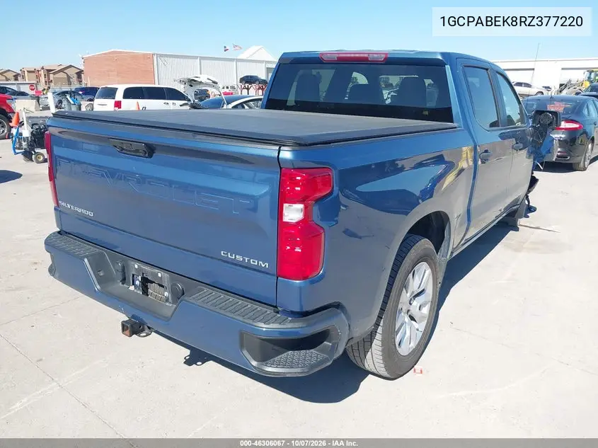 2024 CHEVROLET SILVERADO VIN 1GCPABEK8RZ377220 — фото 4