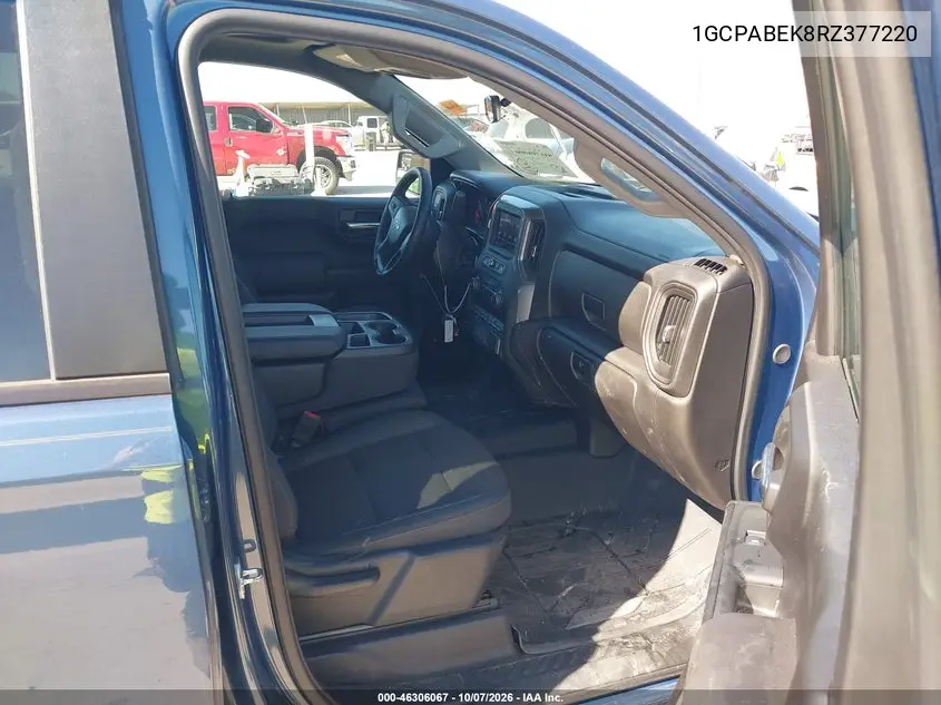 2024 CHEVROLET SILVERADO VIN 1GCPABEK8RZ377220 — фото 5
