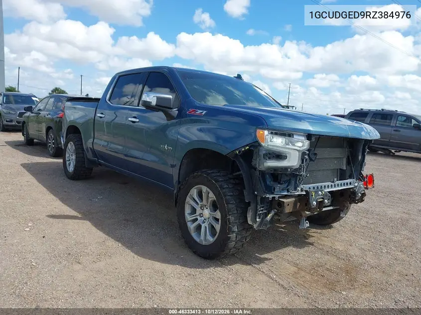 CHEVROLET SILVERADO 2024, VIN 1GCUDGED9RZ384976