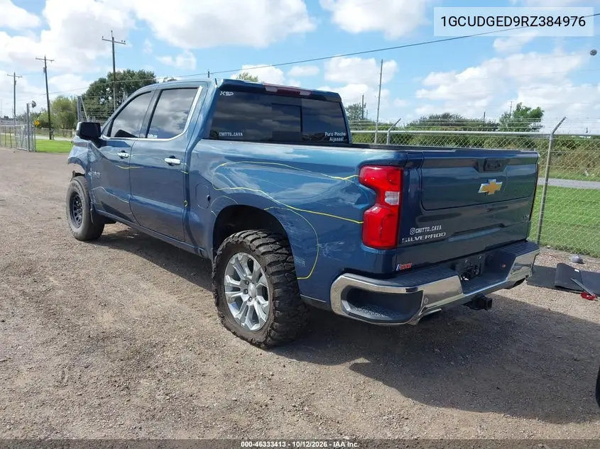 2024 CHEVROLET SILVERADO VIN 1GCUDGED9RZ384976 — фото 3