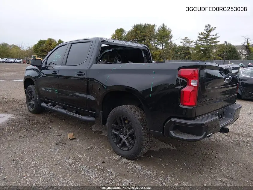 2024 CHEVROLET SILVERADO VIN 3GCUDFED0RG253008 — фото 3