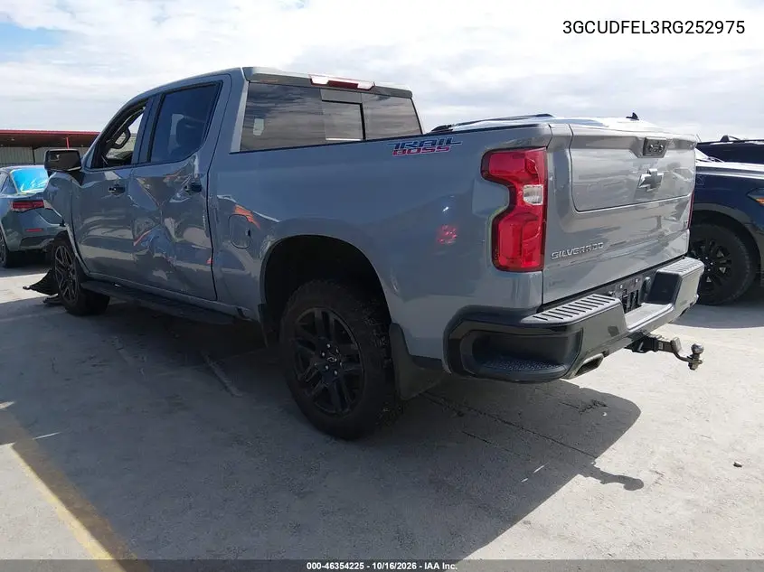 2024 CHEVROLET SILVERADO VIN 3GCUDFEL3RG252975 — фото 3