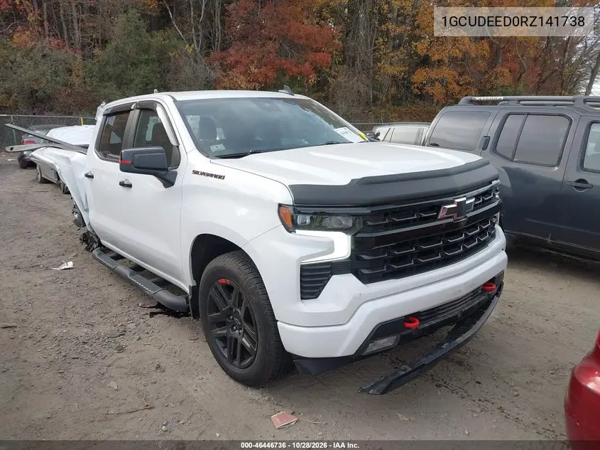CHEVROLET SILVERADO 2024, VIN 1GCUDEED0RZ141738