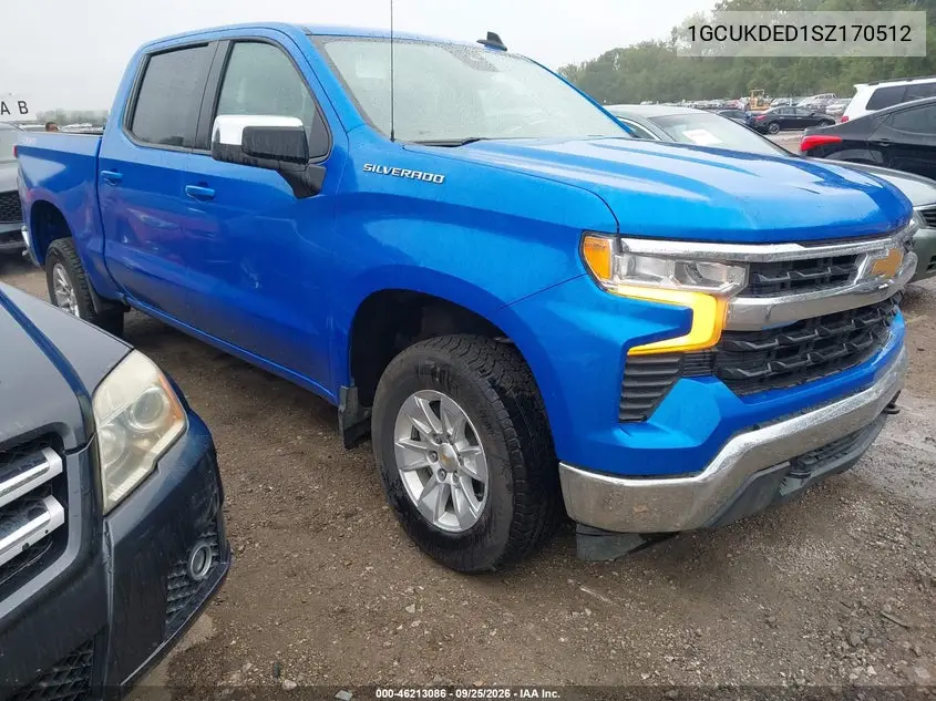 CHEVROLET SILVERADO 2025, VIN 1GCUKDED1SZ170512