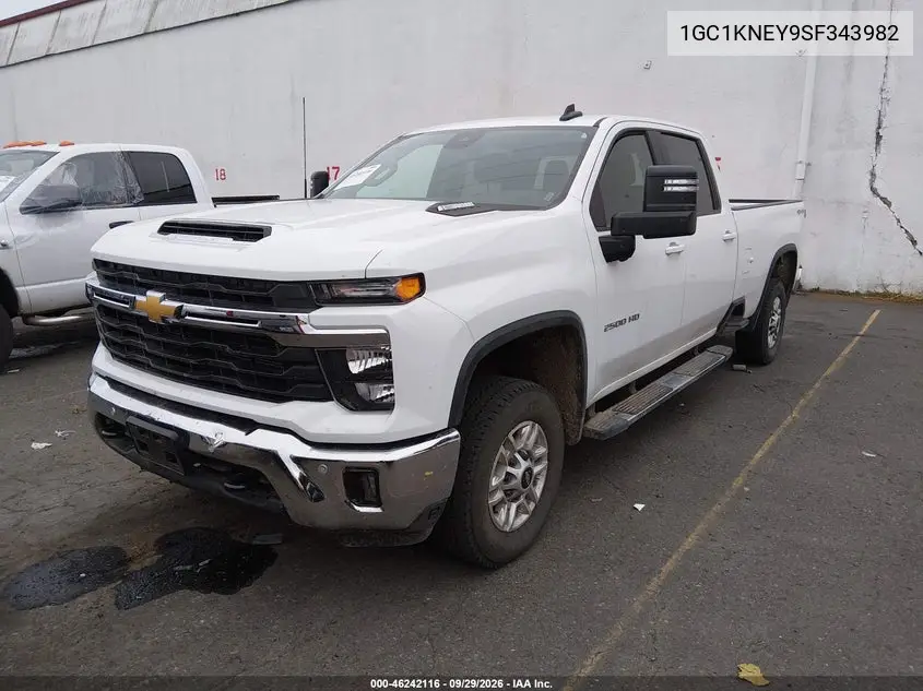2025 CHEVROLET SILVERADO VIN 1GC1KNEY9SF343982 — фото 2