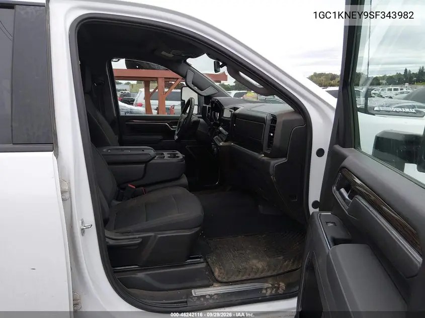 2025 CHEVROLET SILVERADO VIN 1GC1KNEY9SF343982 — фото 5