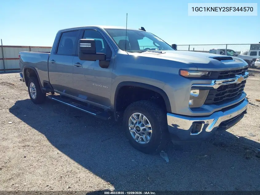 CHEVROLET SILVERADO 2025, VIN 1GC1KNEY2SF344570