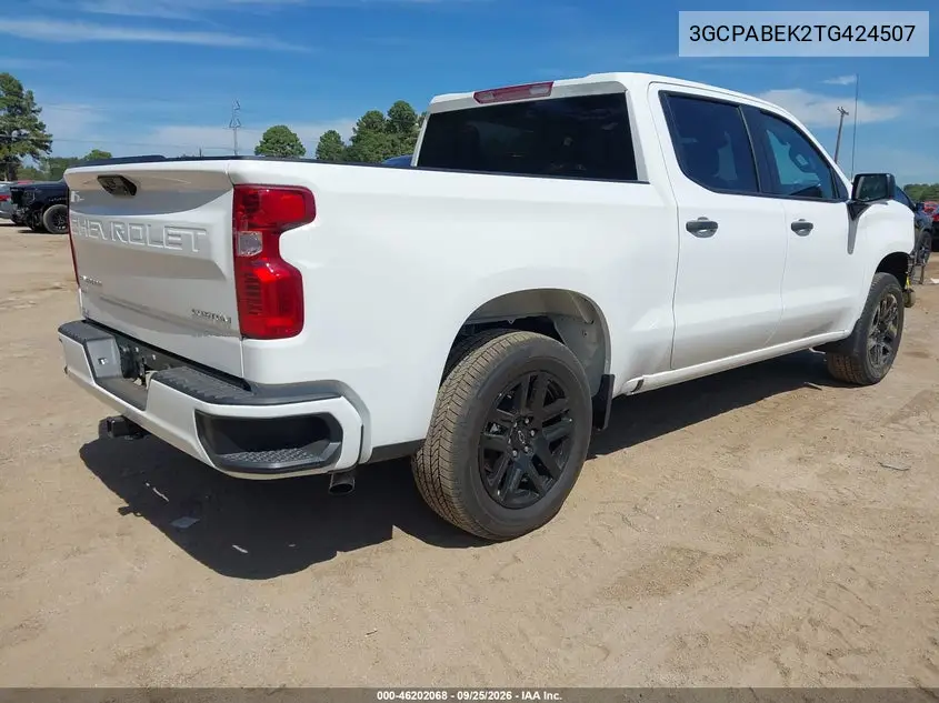 2026 CHEVROLET SILVERADO VIN 3GCPABEK2TG424507 — фото 4