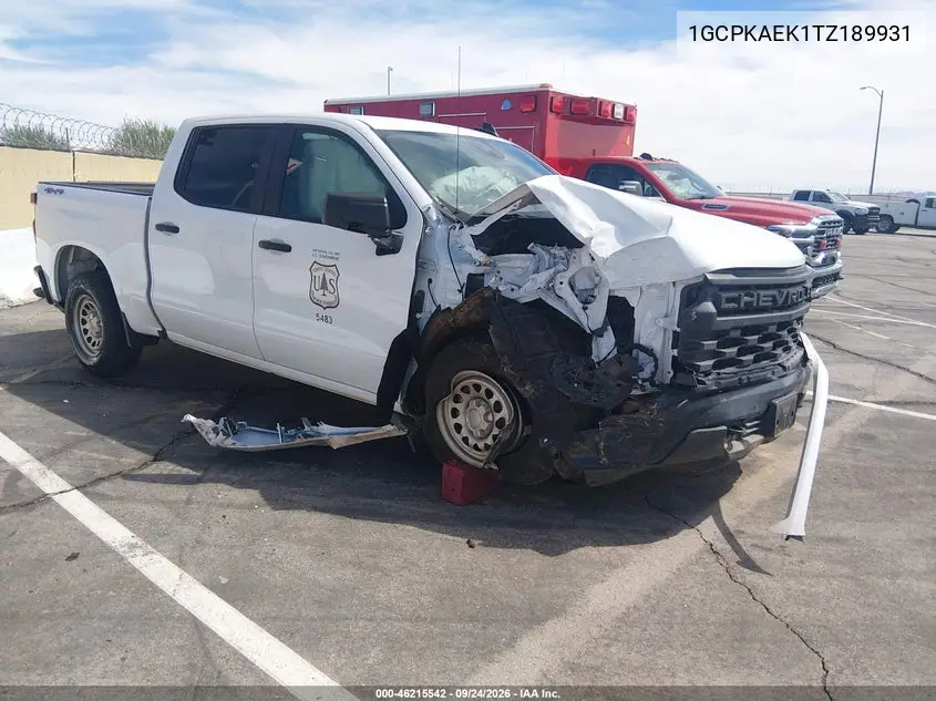 CHEVROLET SILVERADO 2026, VIN 1GCPKAEK1TZ189931
