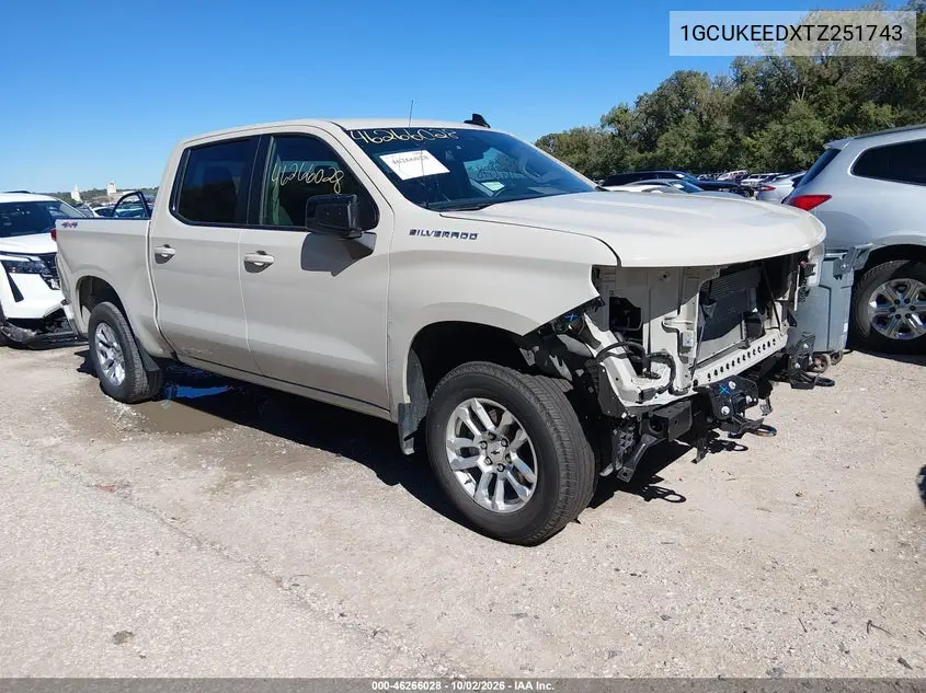 CHEVROLET SILVERADO 2026, VIN 1GCUKEEDXTZ251743