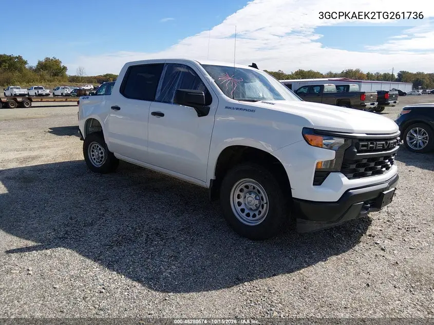 CHEVROLET SILVERADO 2026, VIN 3GCPKAEK2TG261736