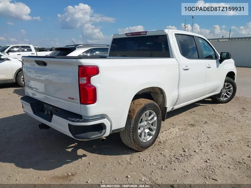 2026 CHEVROLET SILVERADO VIN 1GCPADED8TZ159931 — фото 4