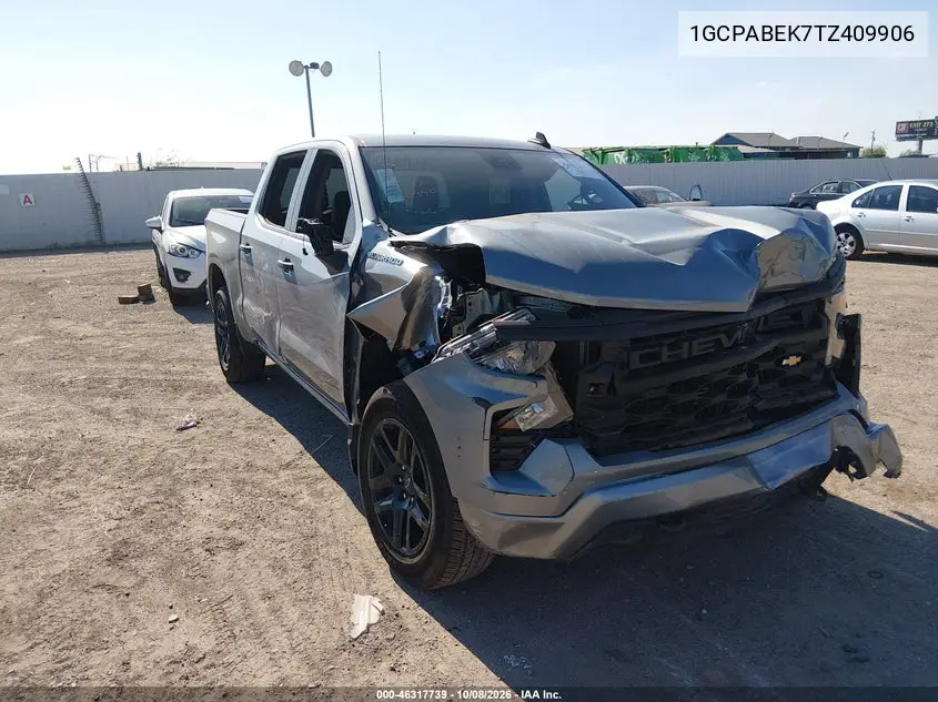 CHEVROLET SILVERADO 2026, VIN 1GCPABEK7TZ409906