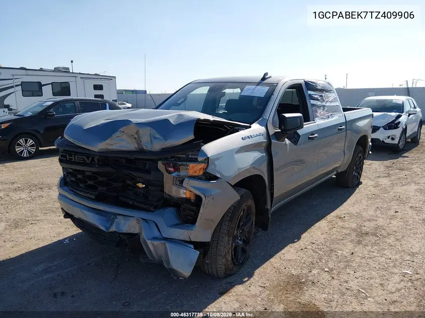 2026 CHEVROLET SILVERADO VIN 1GCPABEK7TZ409906 — фото 2