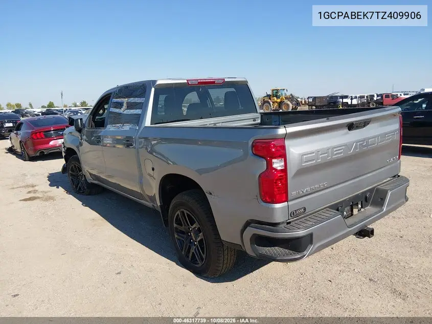 2026 CHEVROLET SILVERADO VIN 1GCPABEK7TZ409906 — фото 3